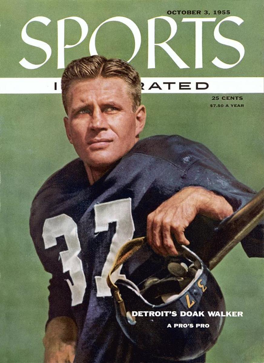 Doak Walker on the cover of Sports Illustrated in 1955