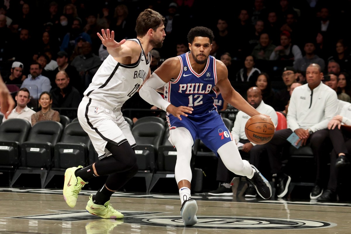 Sixers forward Tobias Harris