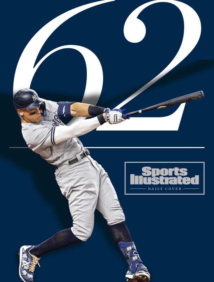 Aaron Judge 62 Daily Cover