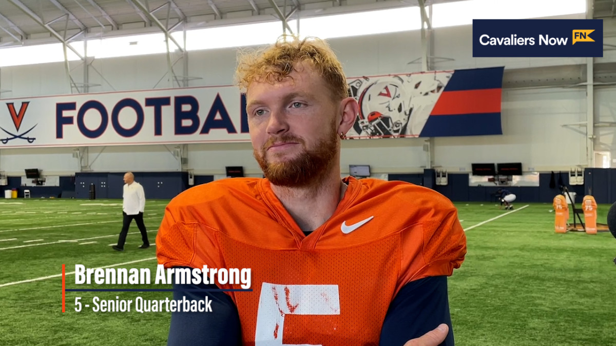 WATCH Brennan Armstrong Confident That UVA Offense is Improving