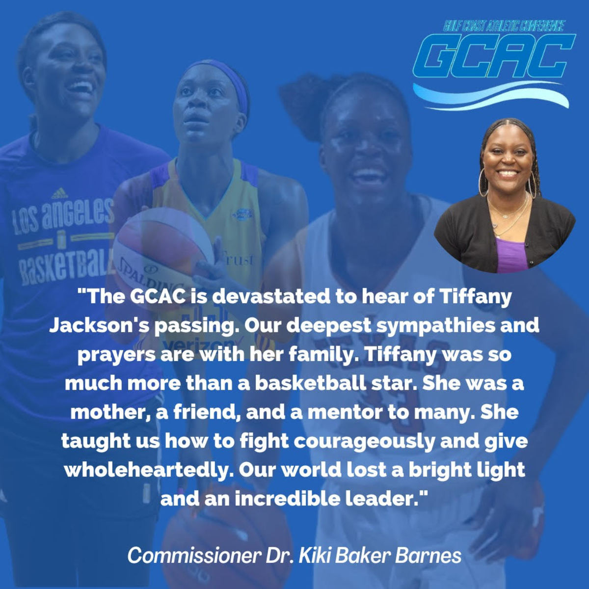 GCAC, Wiley College Mourns Coach Tiffany Jackson's Passing HBCU Legends
