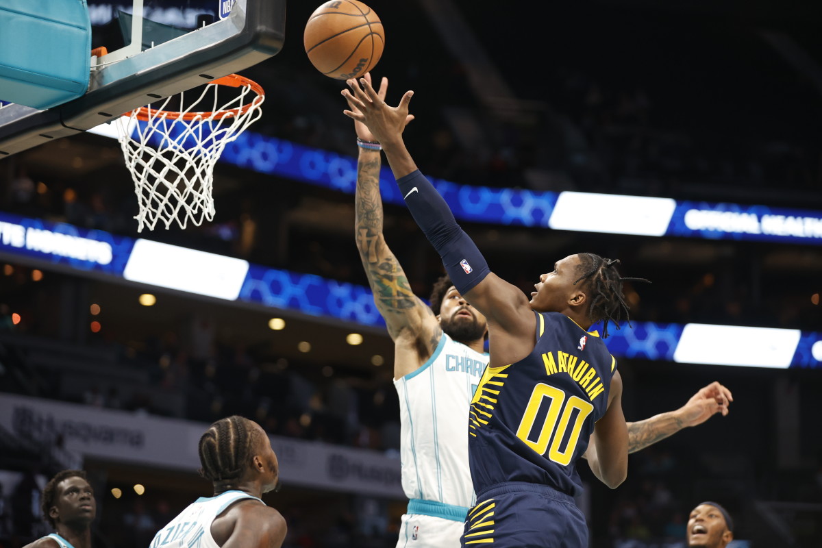 Bennedict Mathurin Indiana Pacers Charlotte Hornets