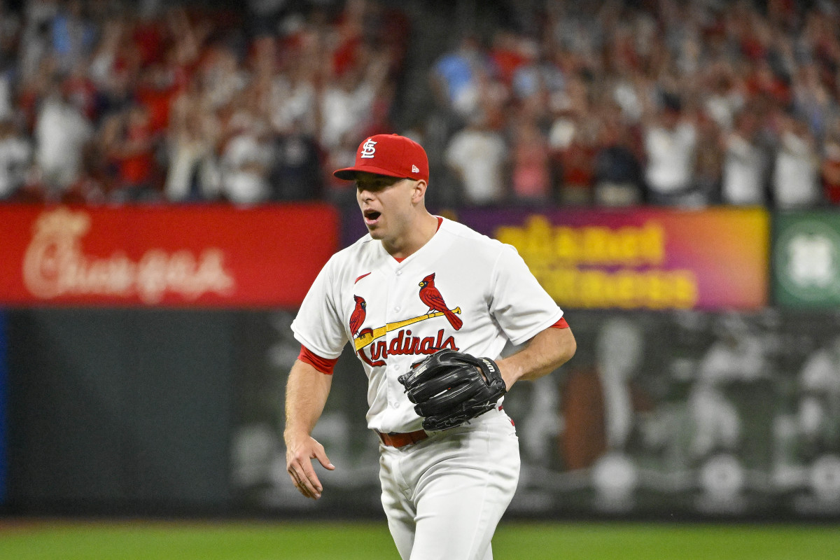 Cardinals pitcher Ryan Helsley