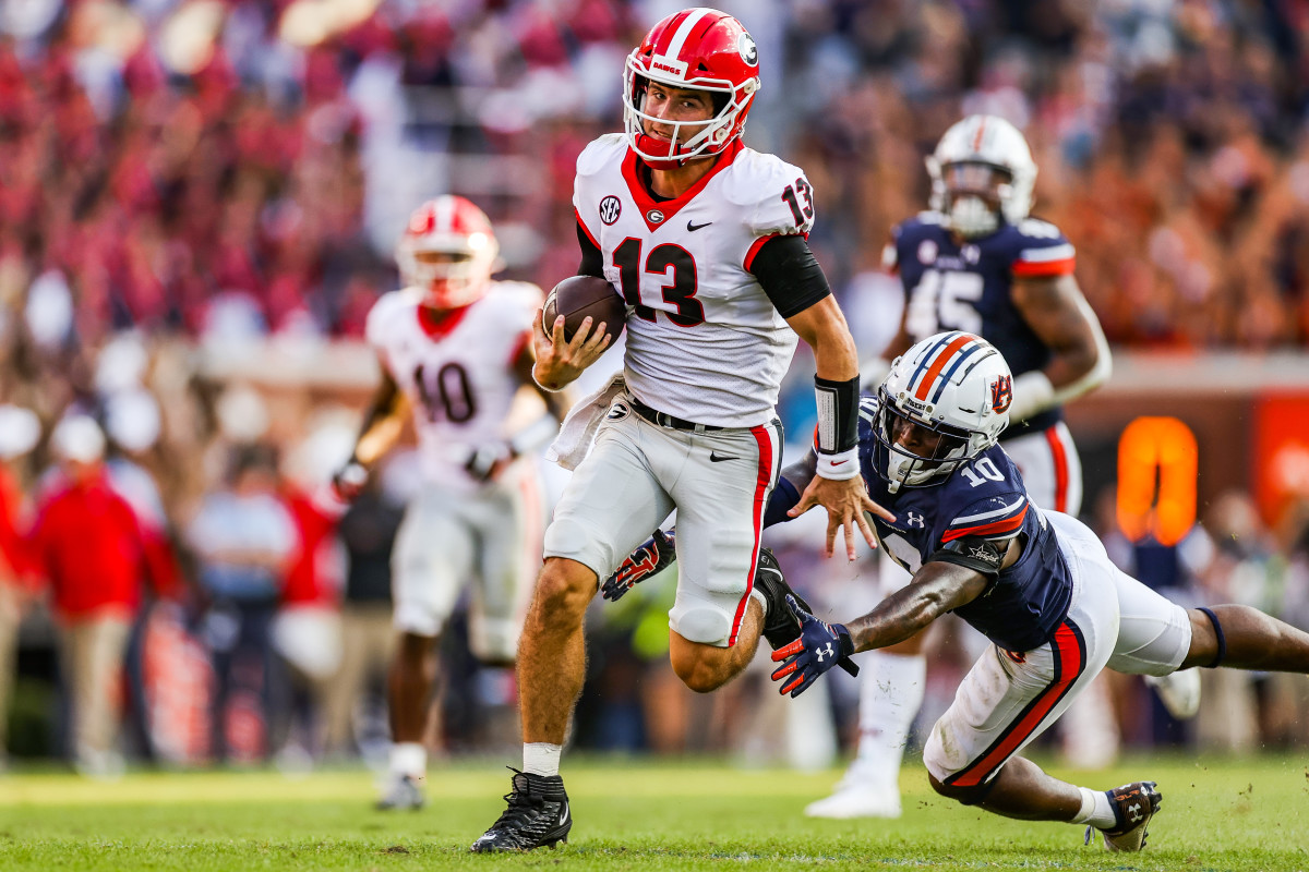 UGA vs Auburn Player Props and Betting Line Sports Illustrated