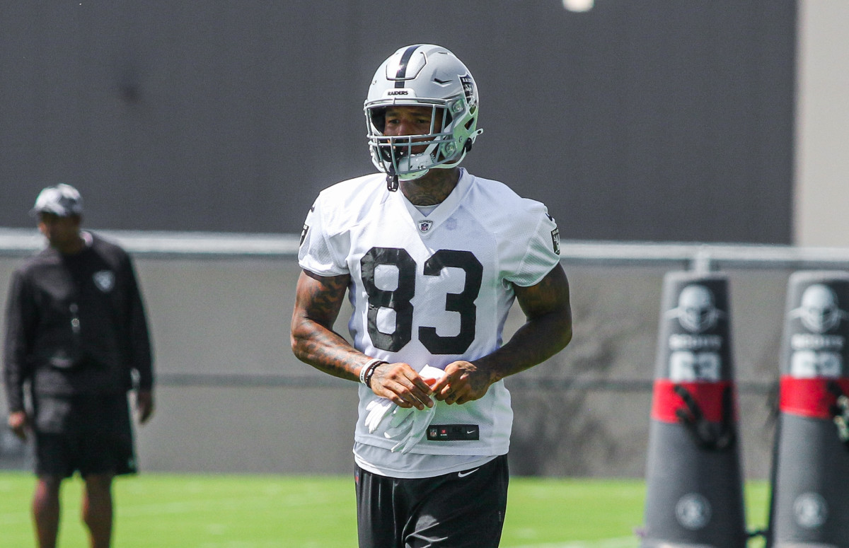 From the Las Vegas Raiders locker room TE Darren Waller Sports