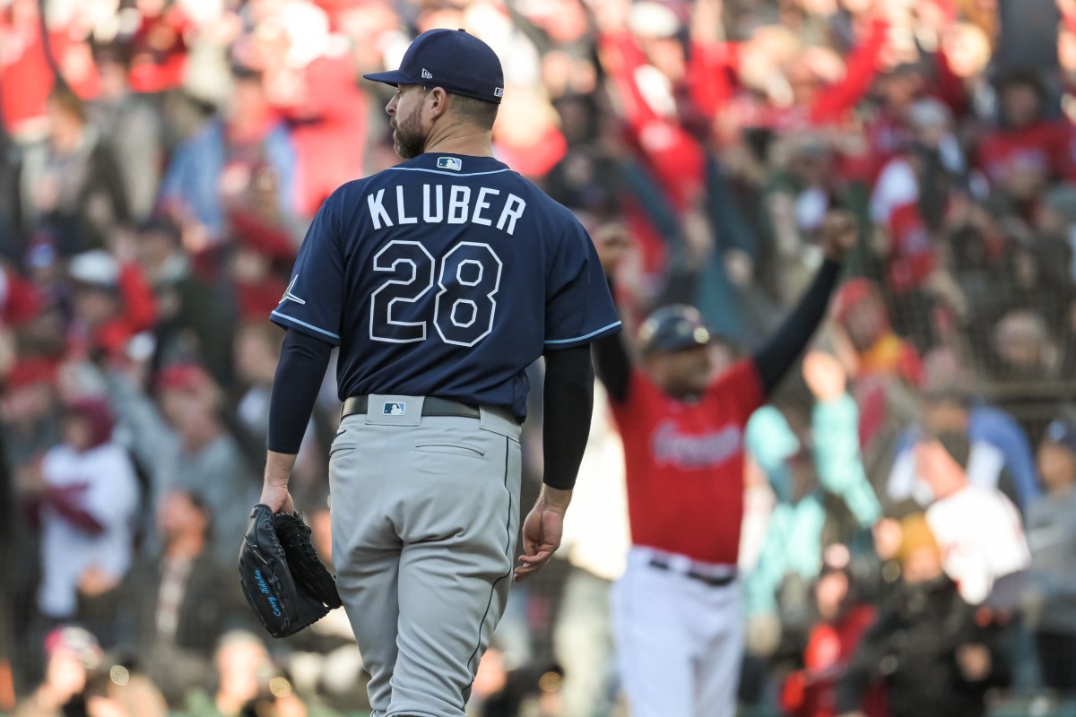 Corey Kluber gave up the game-winning home run in the 15th inning. (USA TODAY Sports)