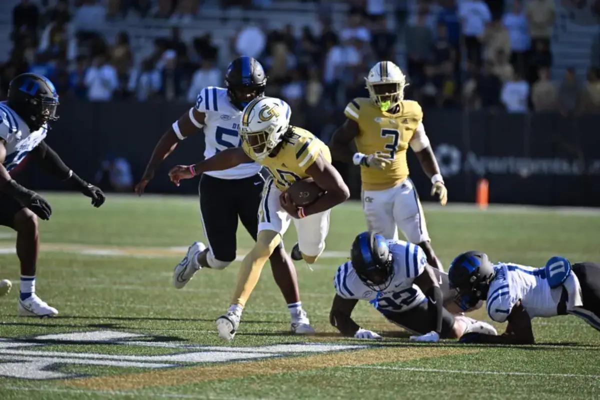 Georgia Tech Quarterback Jeff Sims