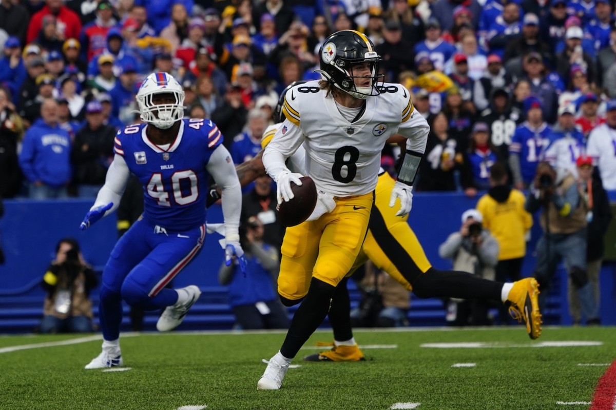 Pittsburgh Steelers QB Kenny Pickett Starts Scuffle With Bills DT Sports Illustrated