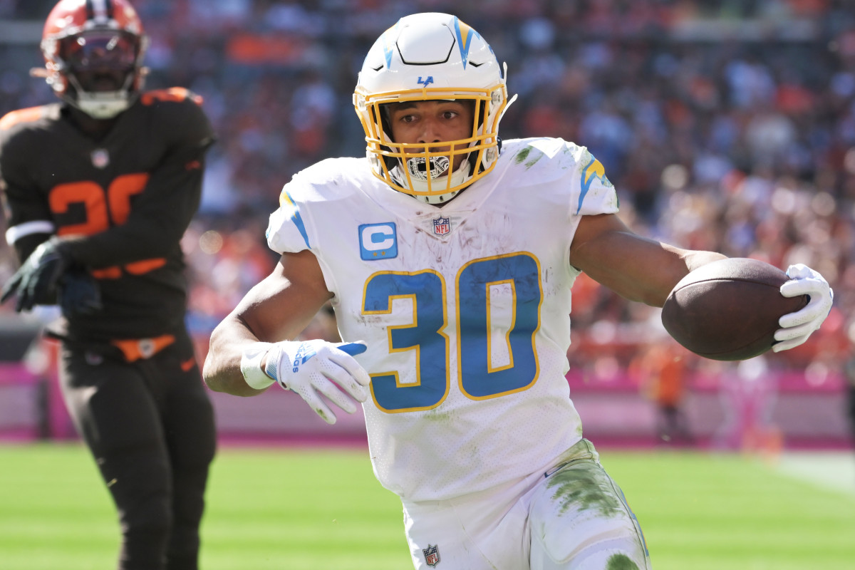 Los Angeles Chargers running back Austin Ekeler