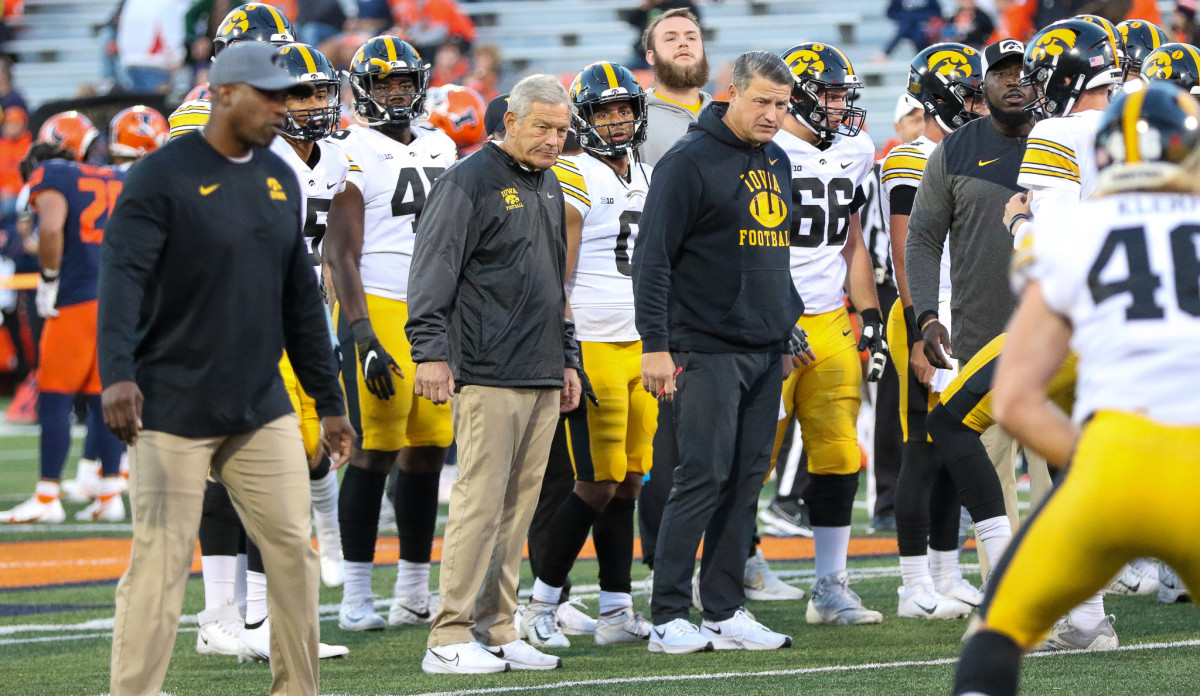 Kirk Ferentz, Brian Ferentz