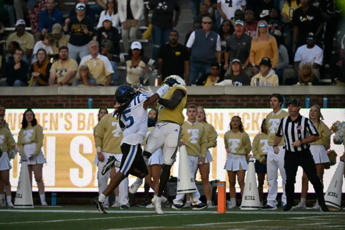 Georgia Tech Wide Receiver Leo Blackburn