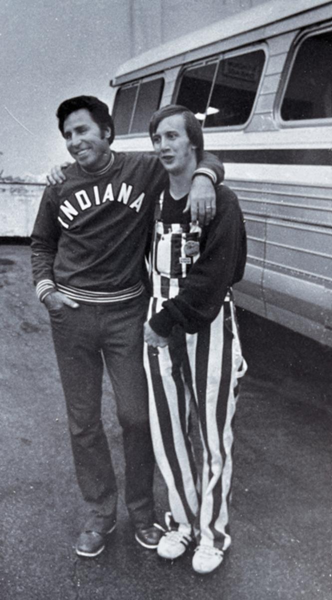Lee Corso and David Max - Purdue game 1974