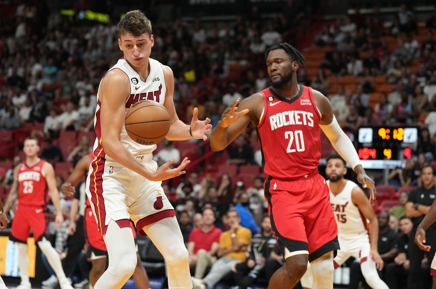 Miami Heat Rookie Nikola Jovic Adjusting To Playing Some Center