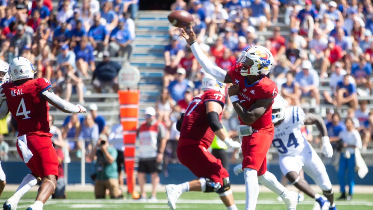 Jalon Daniels Kansas Jayhawks Quarterback