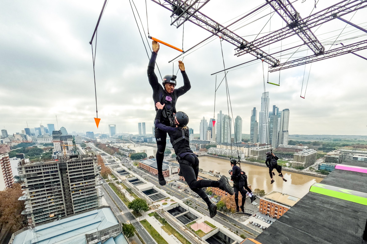 “I was fresh off of a stunt show, so I had that mentality at the time,” says showrunner Justin Booth. “I wanted to take away the ‘chicken soup’ factor and make it more of a game than a summer camp kind of thing.”