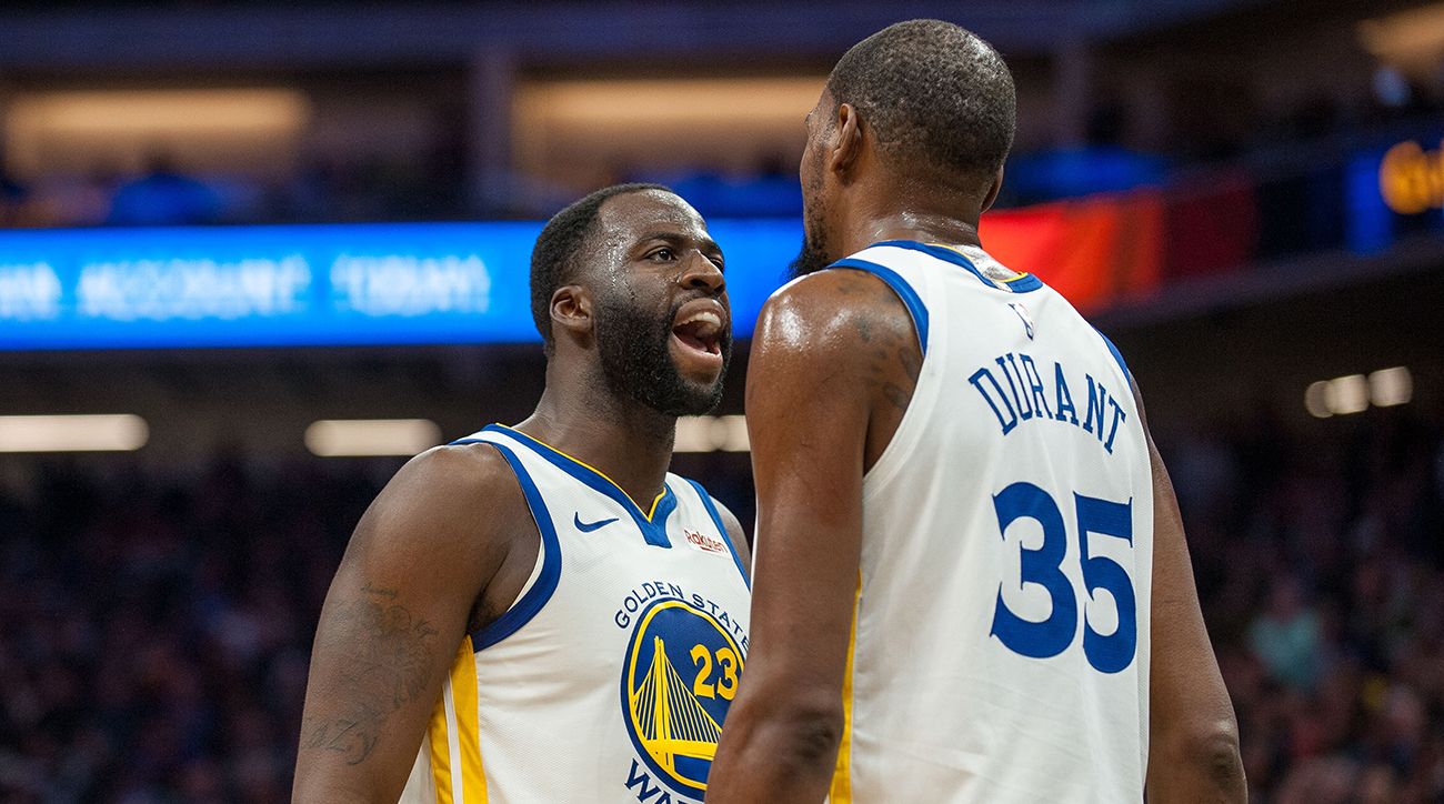 Amazing Kevin Durant, Draymond Green Exchange Comments About Importance Of Defense Abstract Illustration Amazing Kevin Durant, Draymond Green Exchange Comments About Importance Of Defense Abstract Illustration
