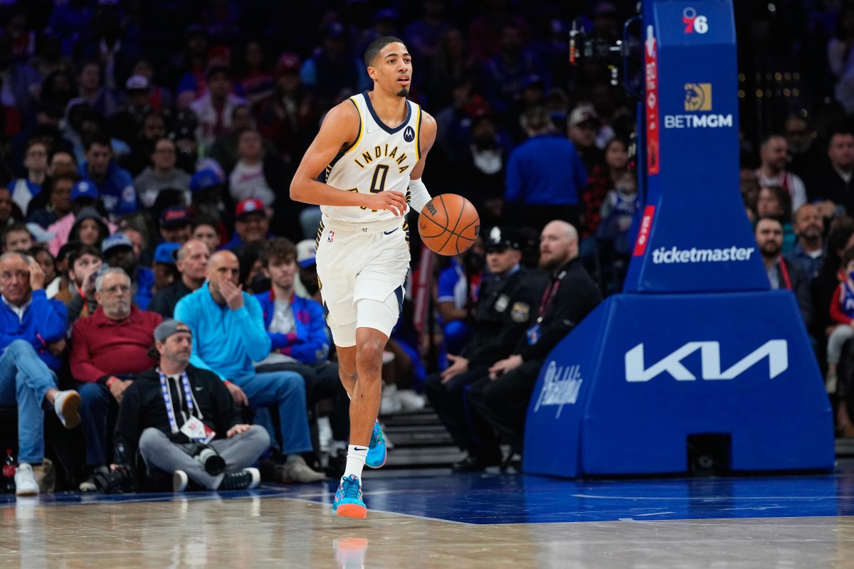 Pacers guard Tyrese Haliburton shines in first scrimmage for Team USA -  Sports Illustrated Indiana Pacers news, analysis and more