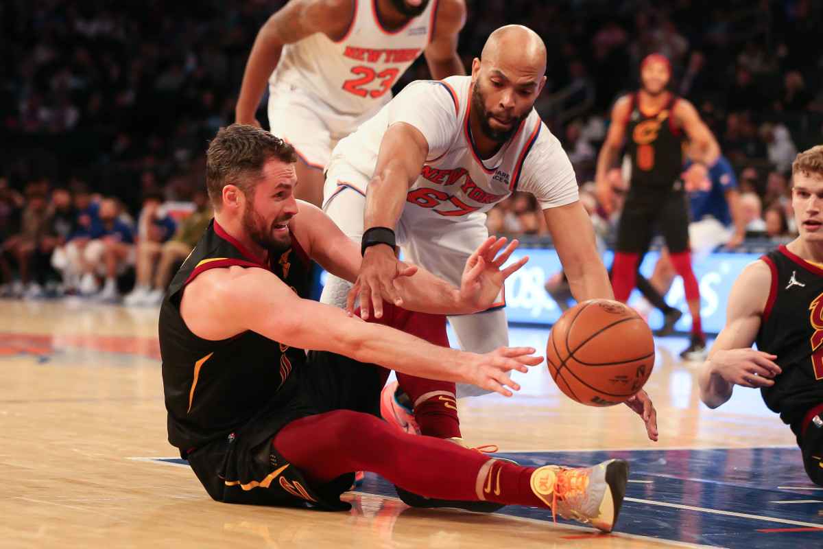 Gibson’s ferociously defending Kevin Love - USA Today
