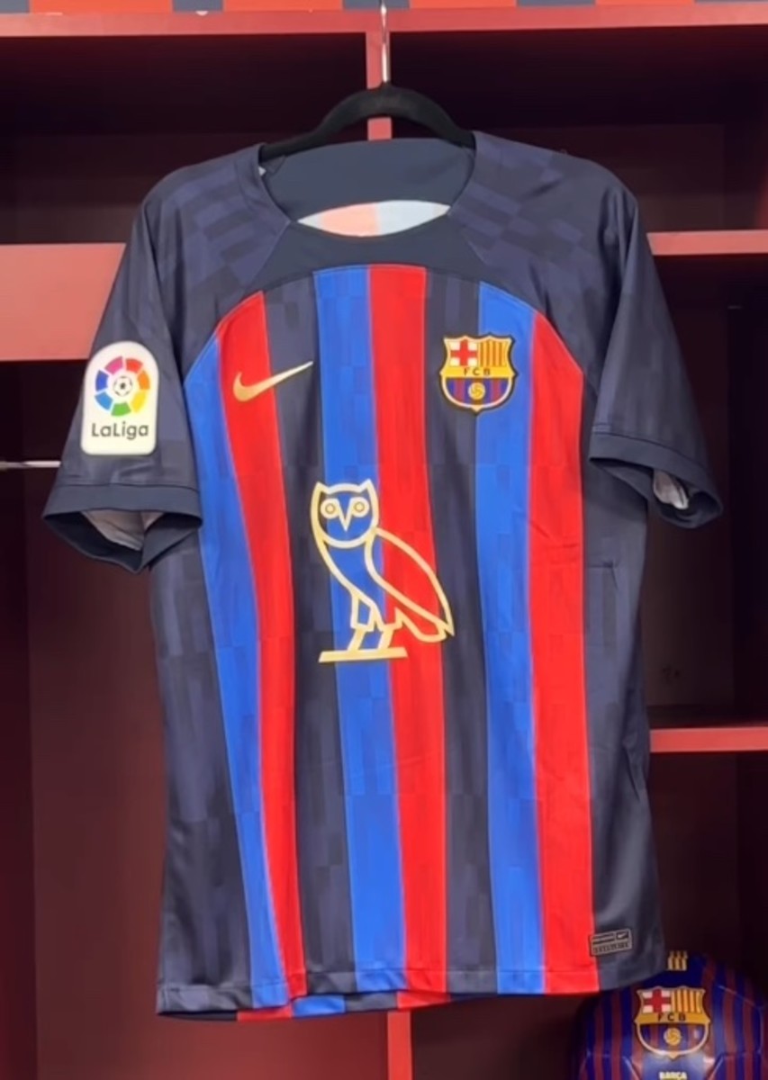 Barcelona to wear Drake logo on match jerseys in El Clasico - Futbol on  FanNation
