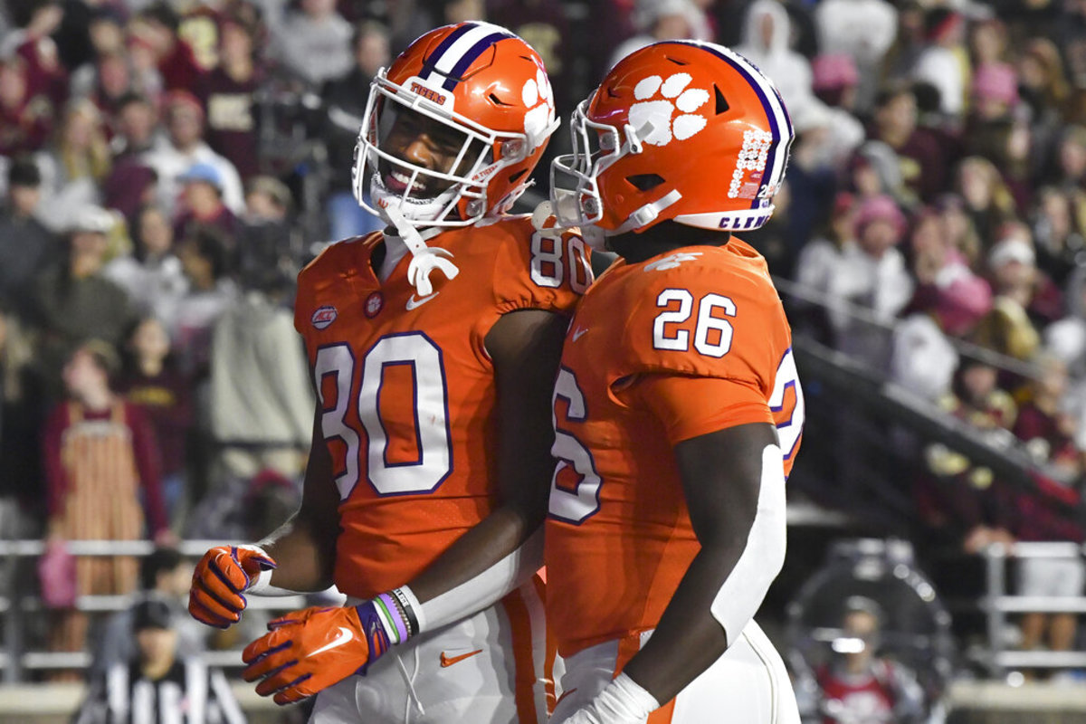 Clemson Tigers, Beaux Collins Phil Marah, touchdown celebration