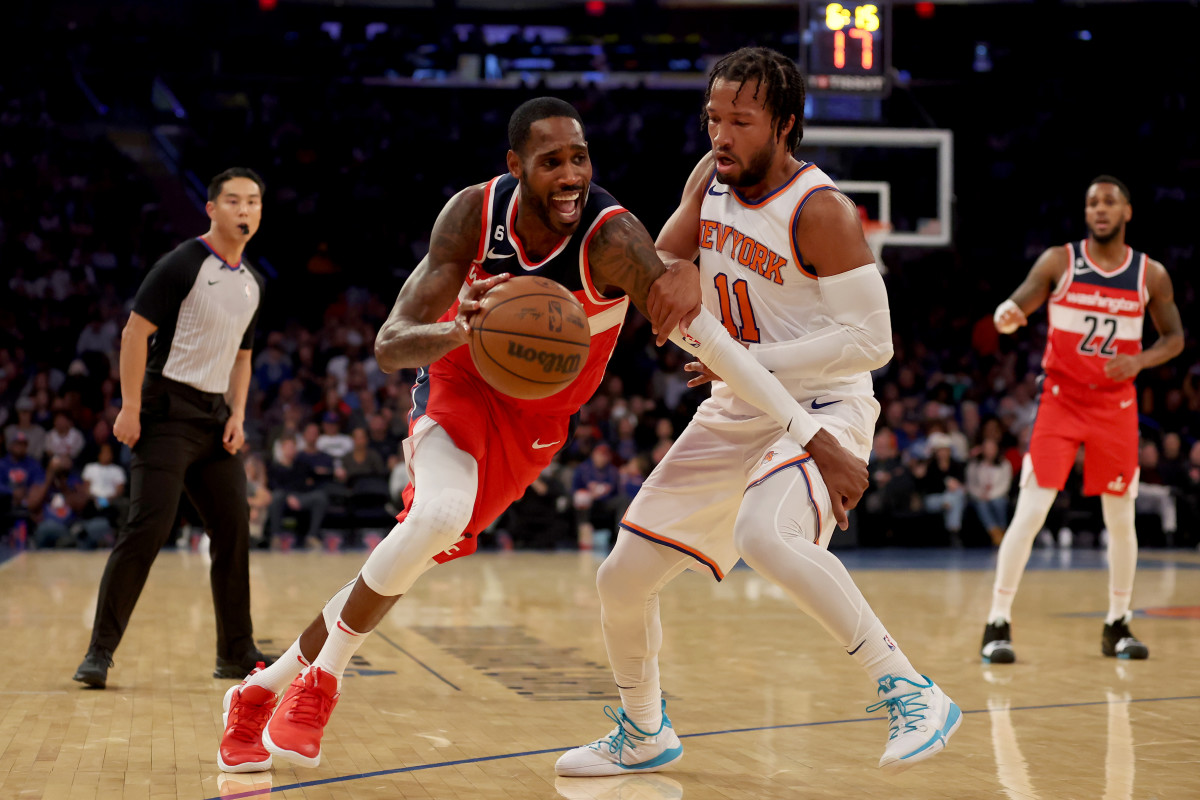 Will Barton in the Wizards vs New York Knicks Oct. 14 preseason game (Photo credit: Brad Penner USA Today Sports)