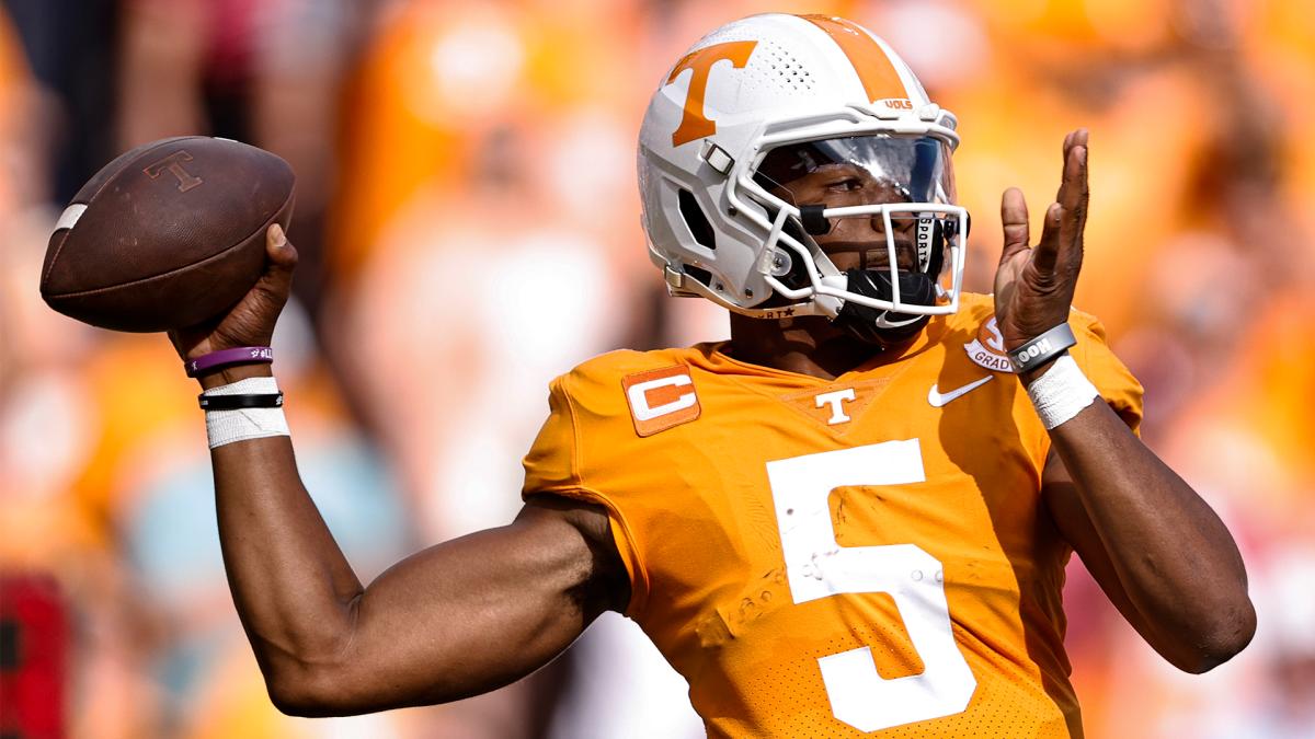 Tennessee quarterback Hendon Hooker could be a first-round pick in the NFL draft.