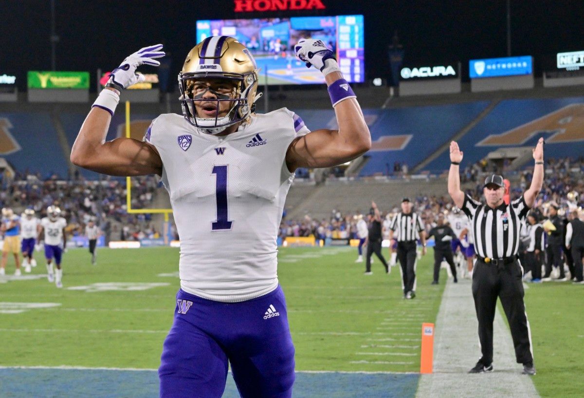 Washington wide receiver Rome Odunze