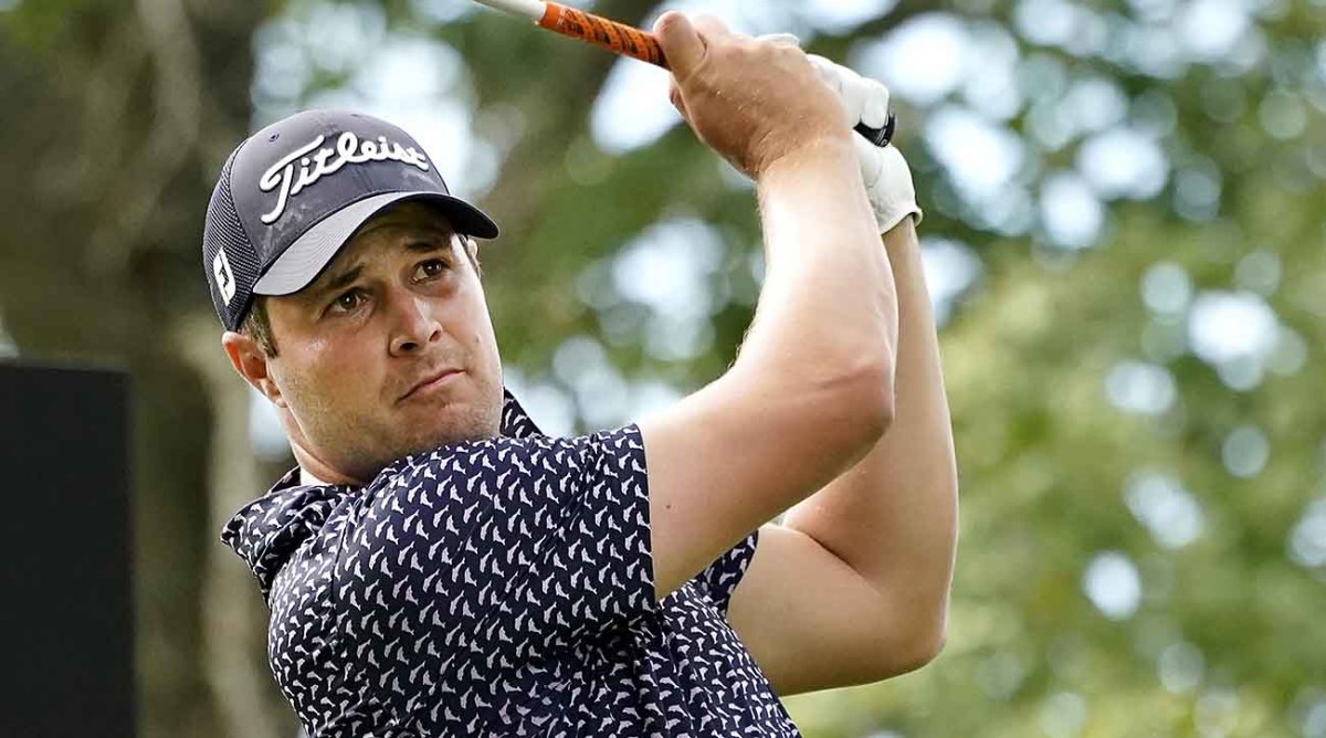 Peter Uihlein is pictured at the 2022 LIV Golf Invitational Chicago.