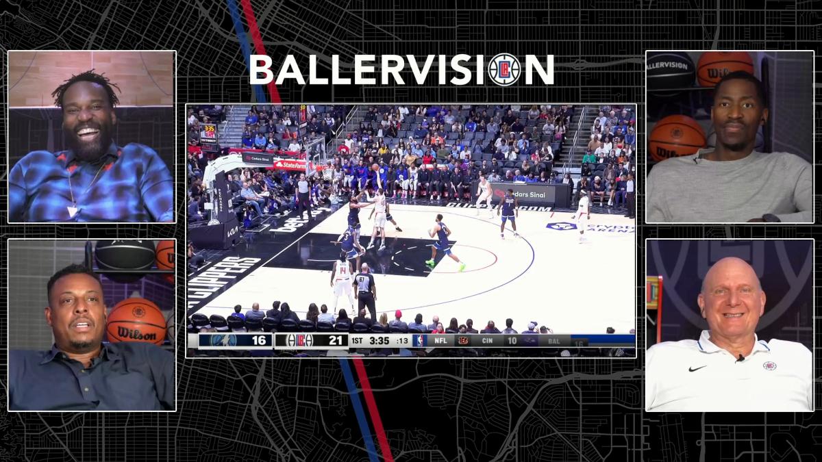 A sample of how BallerVision looks.