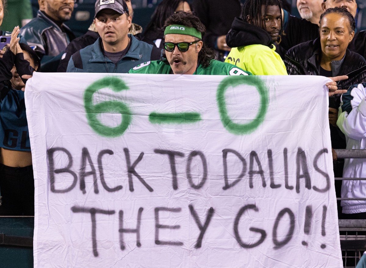 Eagles fans revel in beating the Cowboys in Week 6