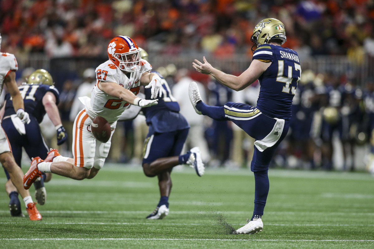 Georgia Tech Punter David Shanahan