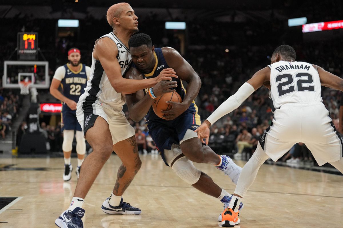 Malaki Branham, Jeremy Sochan, Zion Williamson, San Antonio Spurs