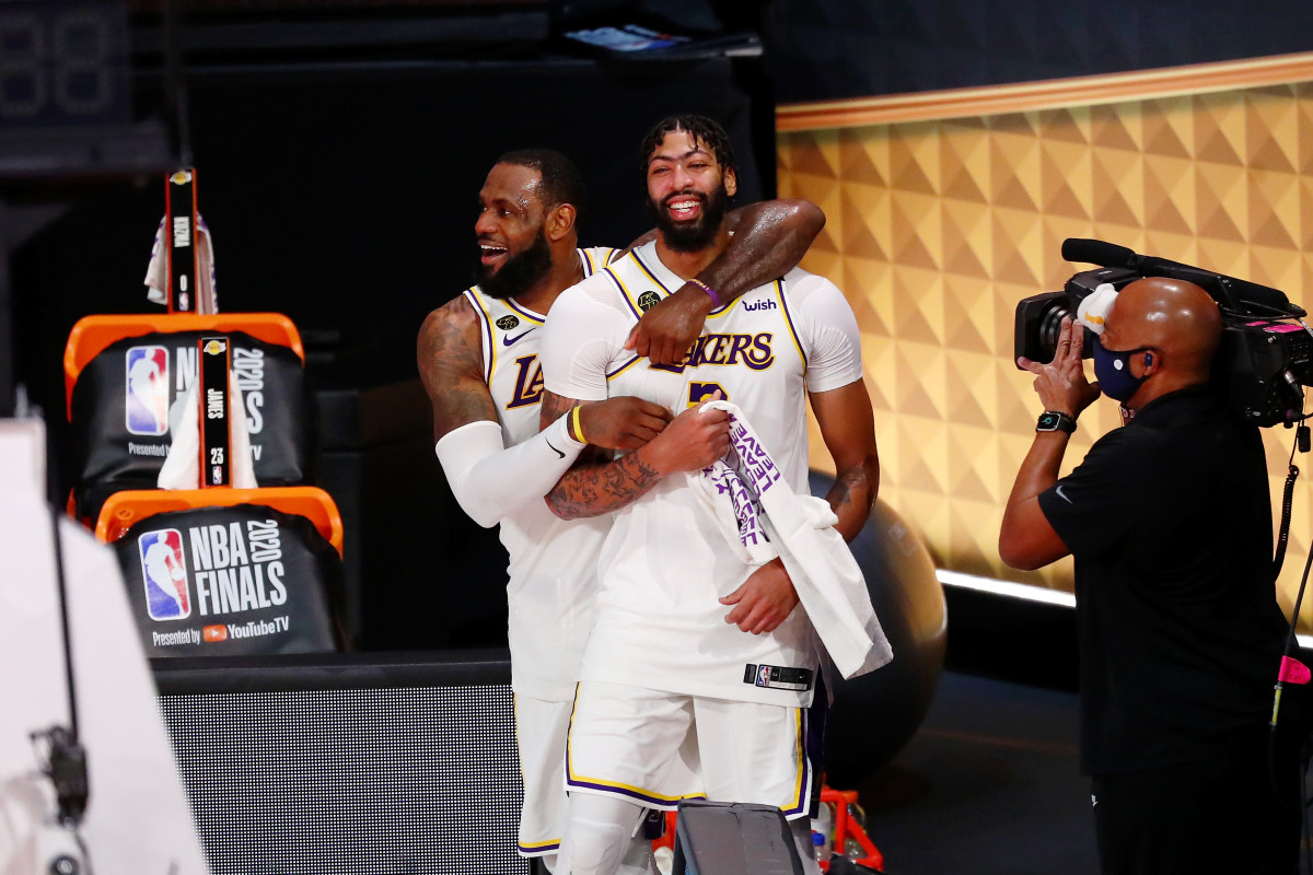 lebron james anthony davis lakers finals game 6 2020