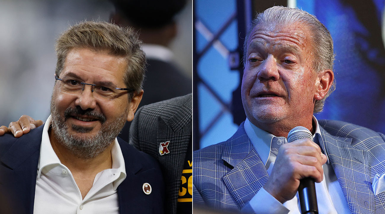 Roger Goodell Reacts To What Jim Irsay Said About Dan Snyder 