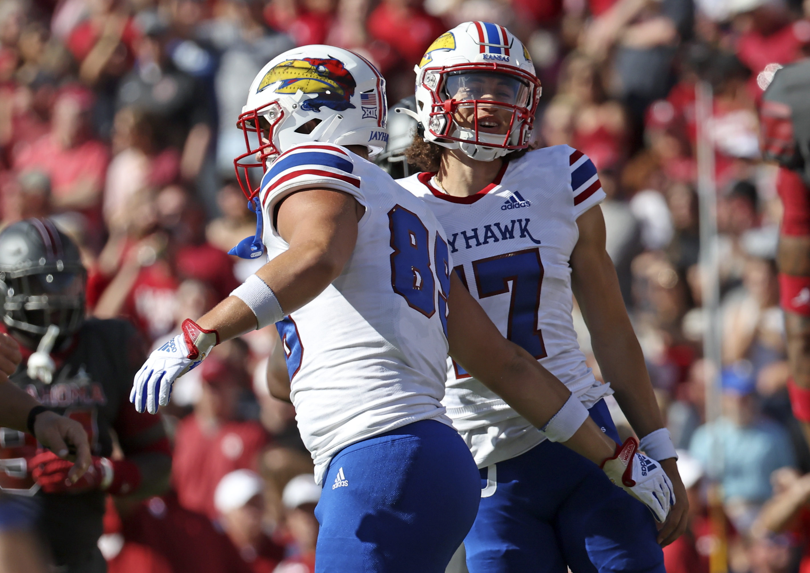 Kansas Jayhawks dominated in the box score against Oklahoma Blue