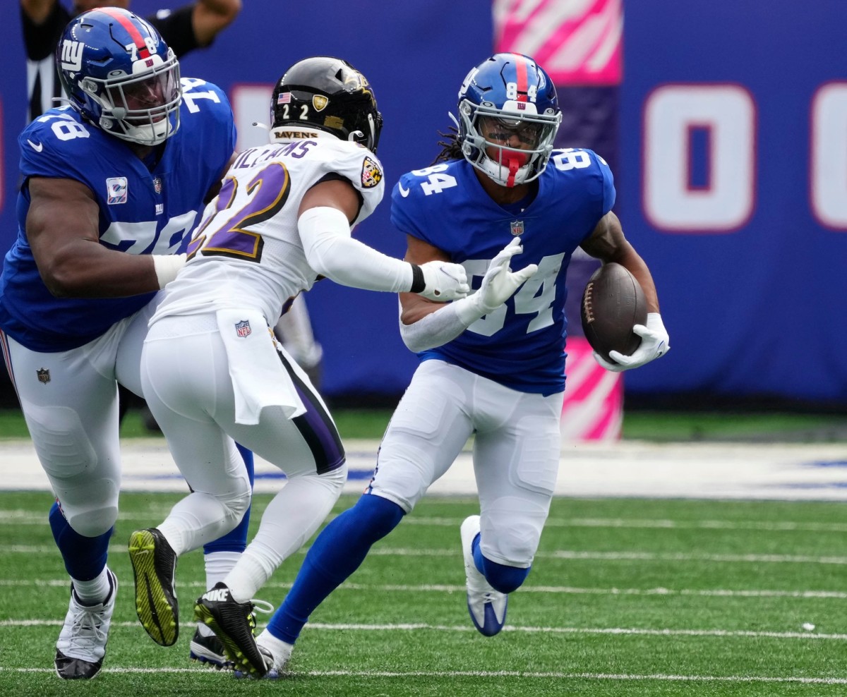 Giants Add Receiver Marcus Johnson to 53man Roster BVM Sports