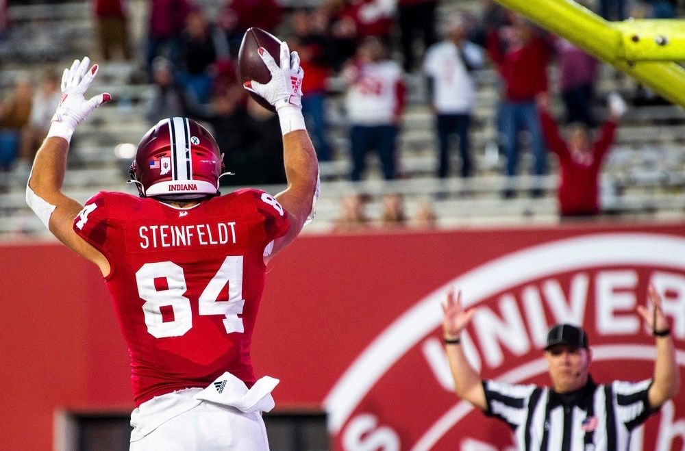 Bloomington North's Aaron Steinfeldt Captures First Career Touchdown For Indiana Football - Sports Illustrated Indiana Hoosiers News, Analysis and More - Vimarsana News