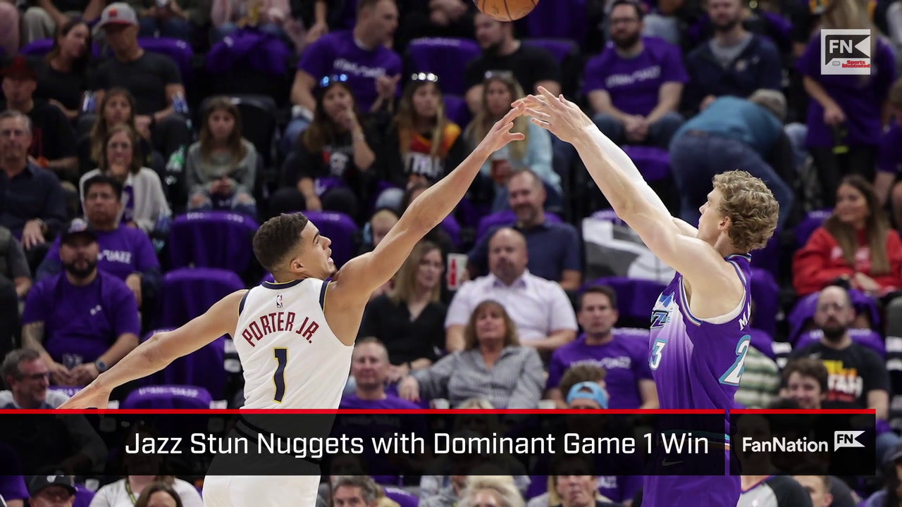 Jazz Stun Nuggets with Dominant Game 1 Win Inside the Jazz