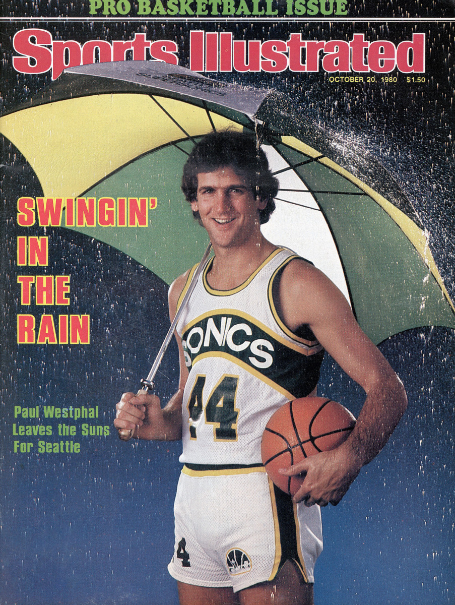 Paul Westphal on the cover of Sports Illustrated in 1980
