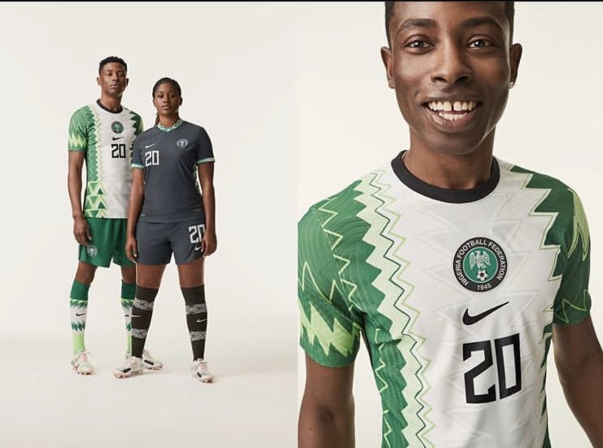 Nigeria presentó su nuevo uniforme y nos volvió impactar - Para Ganar