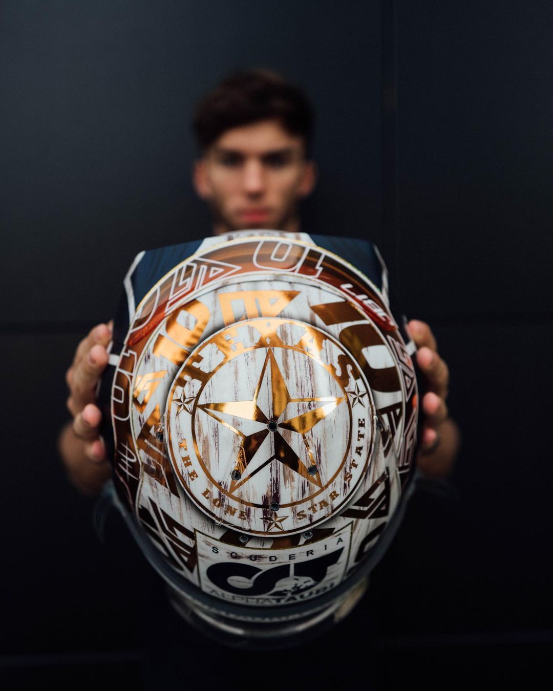 F1 drivers show off their new helmets ahead of the Austin Grand Prix. - F1 Briefings | Latest News, Rumours, Videos, and Standings.com - Vimarsana News