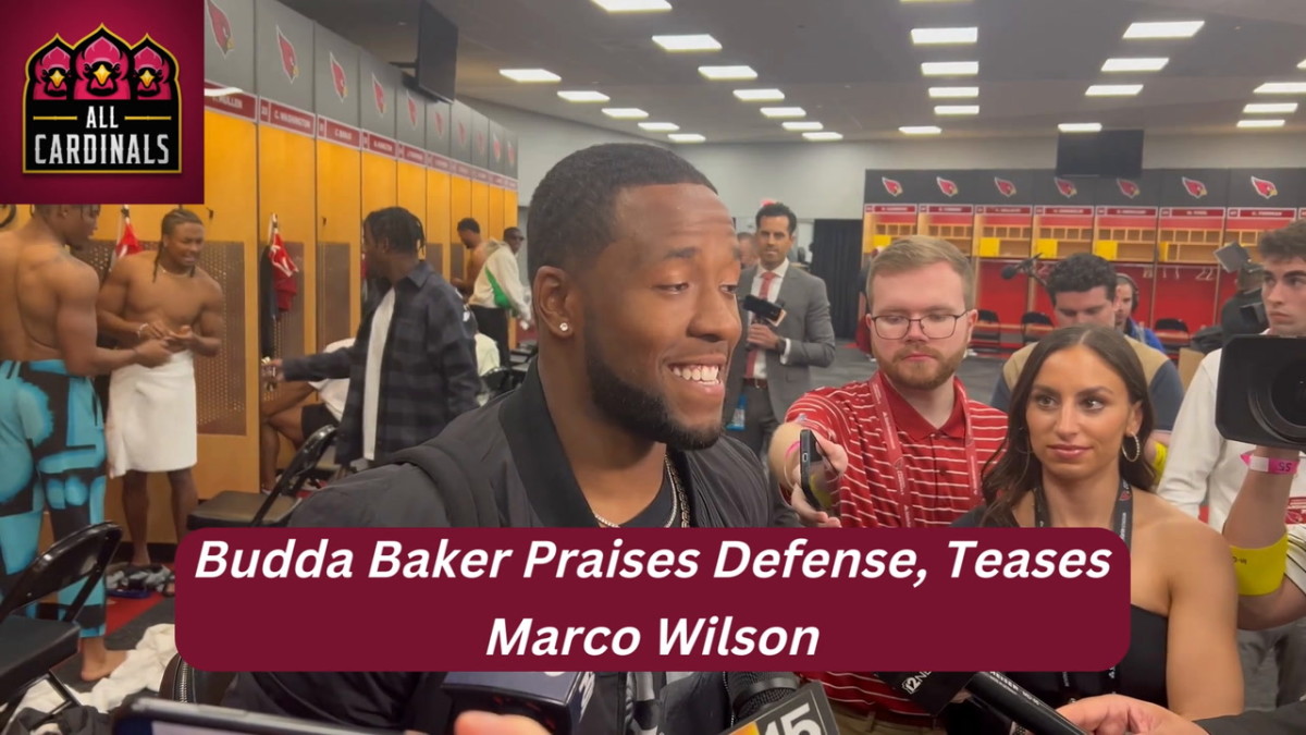 Budda Baker Teases Marco Wilson, Praises Defense after TNF Win