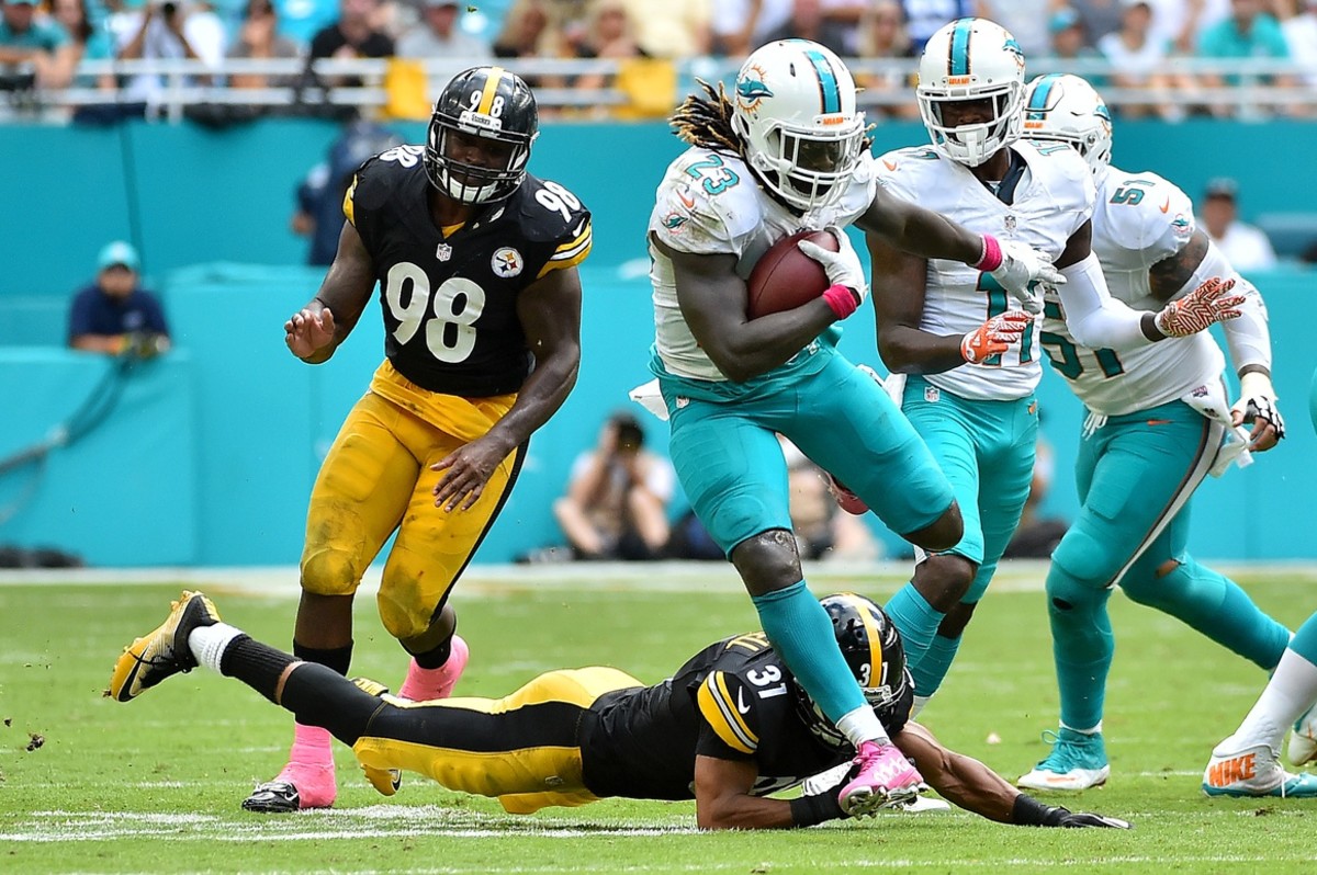 dolphins and steelers