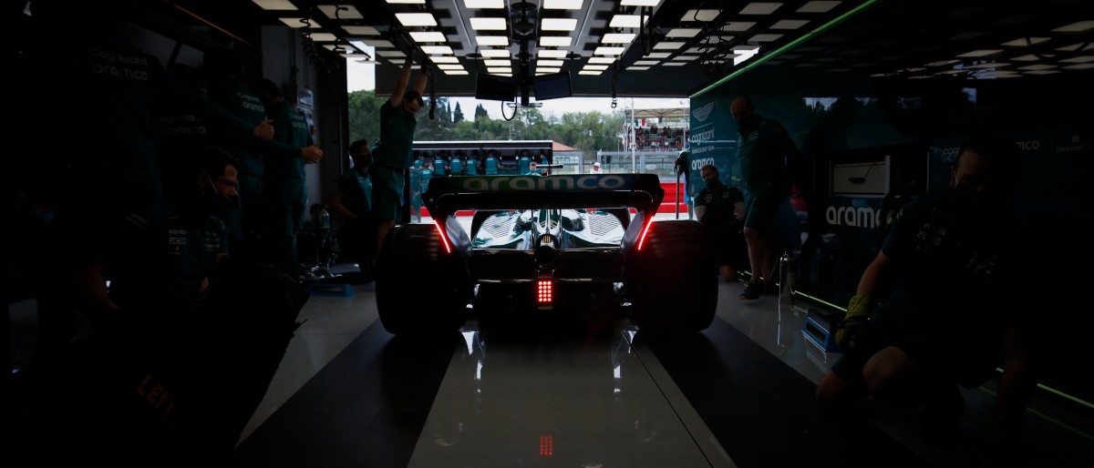 Aston Martin garage