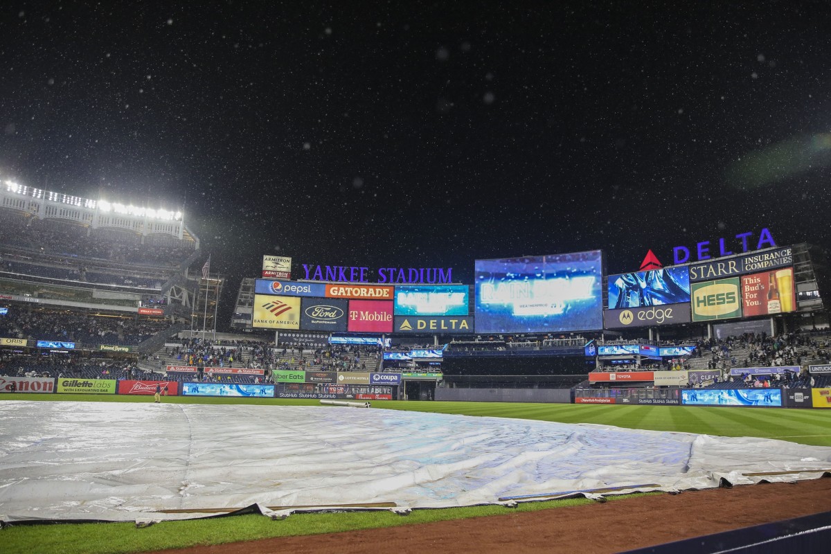 Weather Could Delay Yankees, Astros ALCS Game 4 with Rain in Forecast