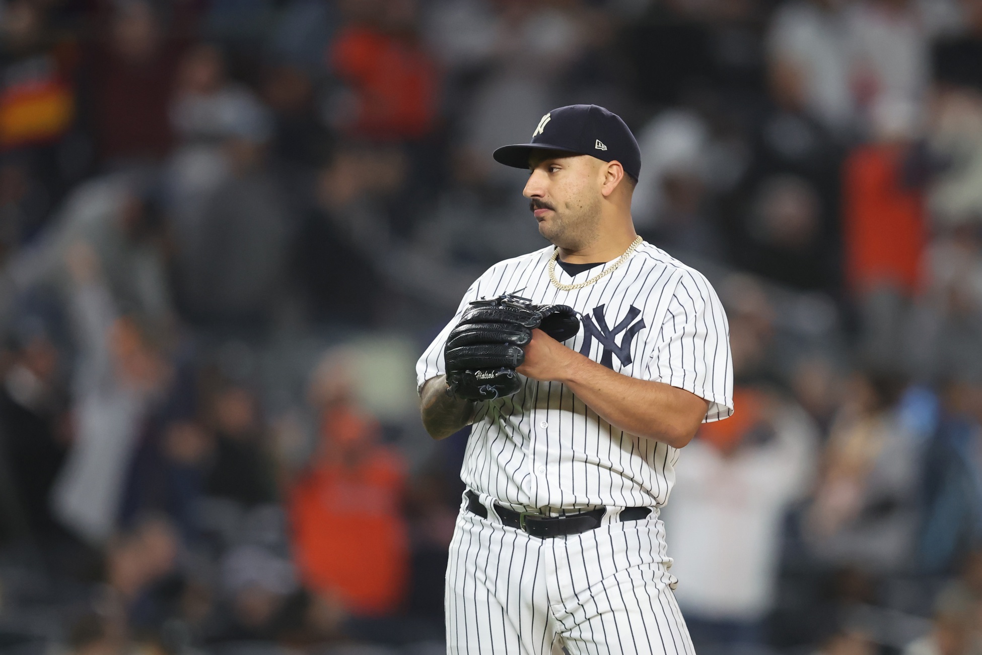 New York Yankees SP Nestor Cortes Exits Game 4 of ALCS With Injury Sports Illustrated NY