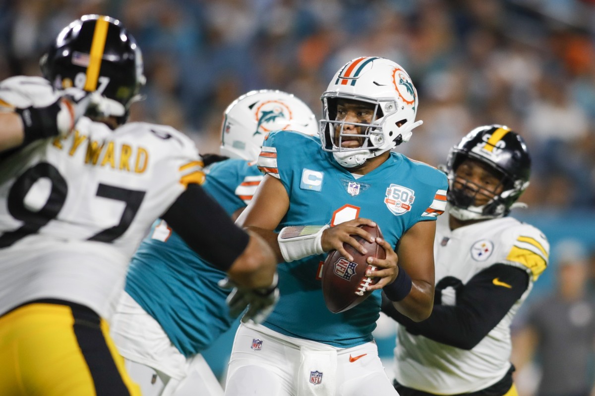 Miami Dolphins-Pittsburgh Steelers Week 7 Complete Observations