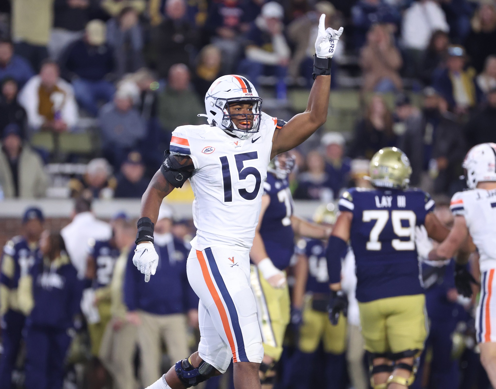 Virginia's Chico Jr. Named ACC Defensive Lineman of the Week