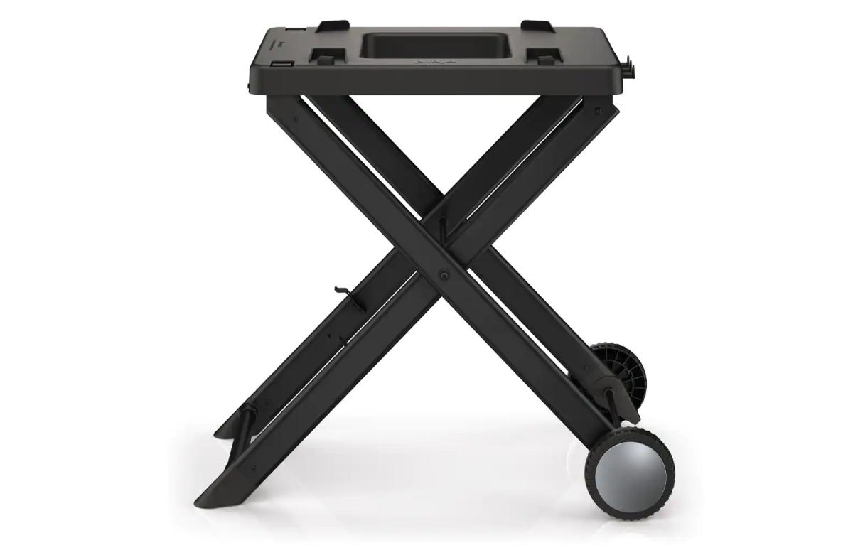 Woodfire grill collapsible stand