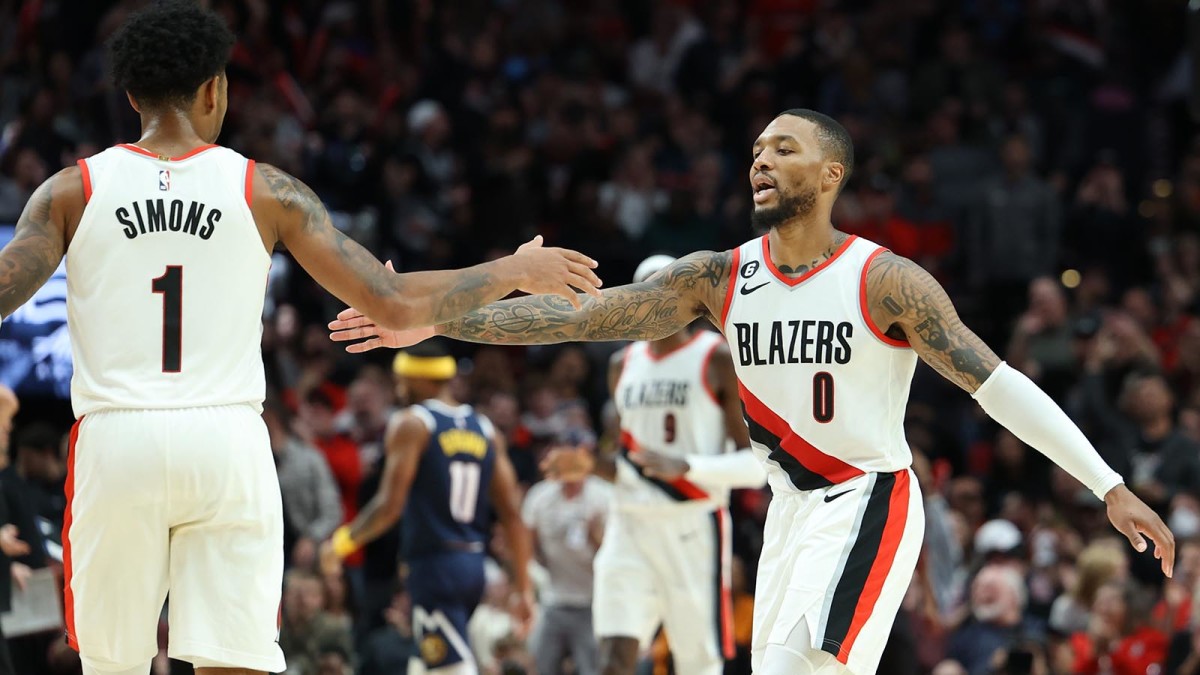 Damian Lillard and Ant Simons